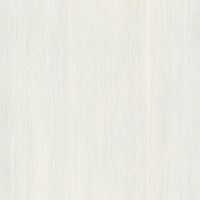 A close-up of a white surface featuring a subtle, vertical wood grain texture.