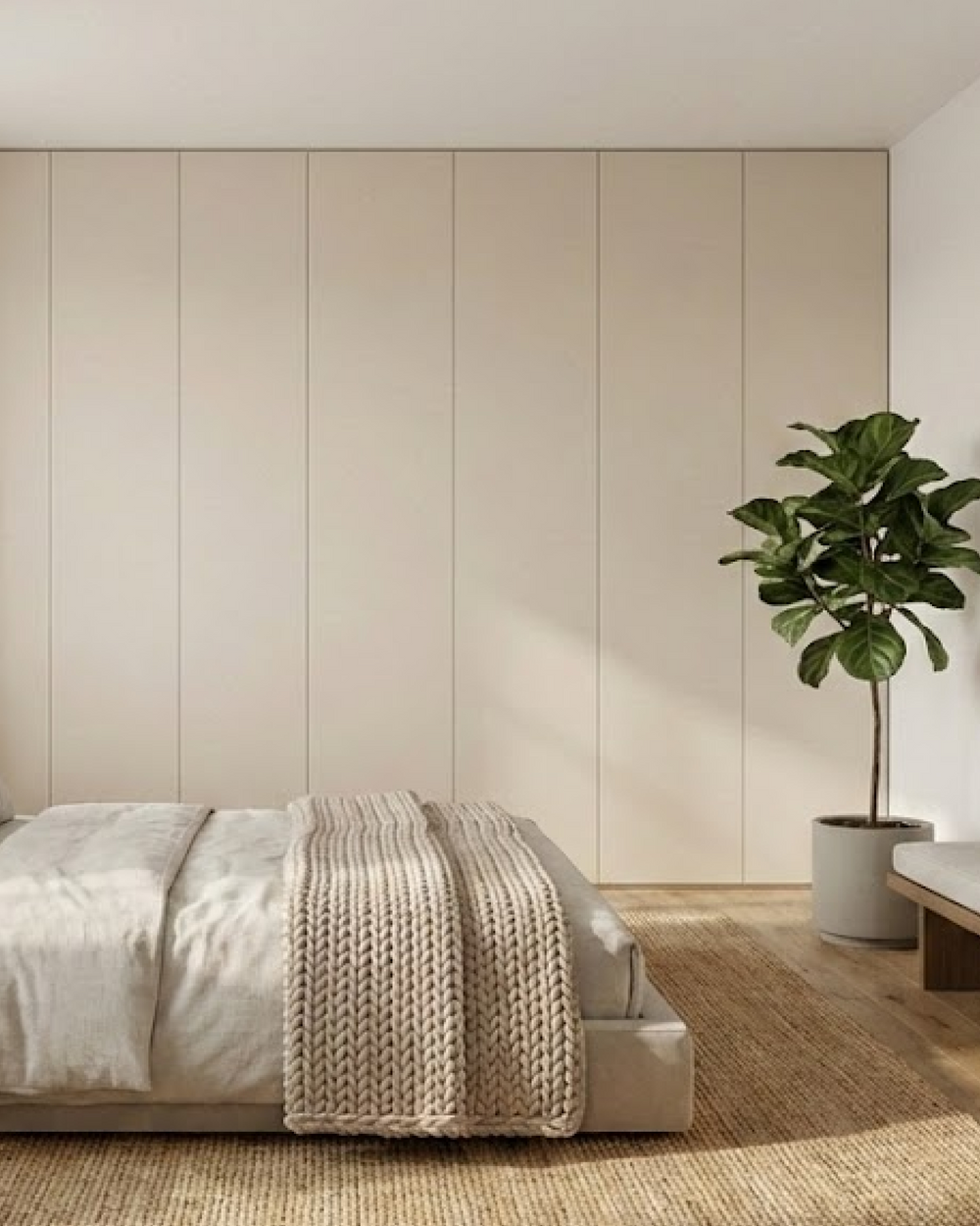 Einbauschrank in Aurora Signature · Sand